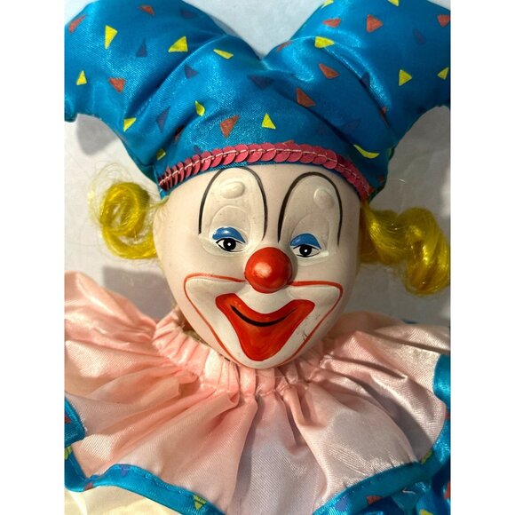 Vintage Creepy Scary Porcelain Clown Coulrophobia Halloween Poltergeist Horror - Picture 7 of 12